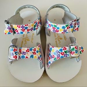 Saltwater Sandals ~ Leather damaged